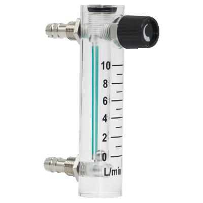 China 4.0% Acrylic Oxygen Flow Meter Acrylic Oxygen Rotameter for sale