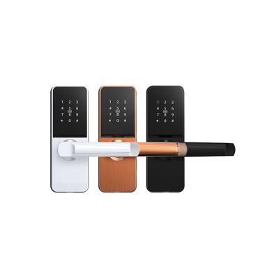 China Manufacturer Wholesale Electronic Smart Door Lock Zinc Alloy Keyless Hotel Smart Door Lock Systems for sale