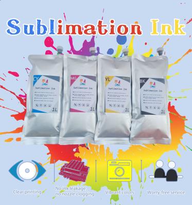 China Sublimation Printer ink Vivid Color Handbags Printer Ink Sublimation 1000ml for sale