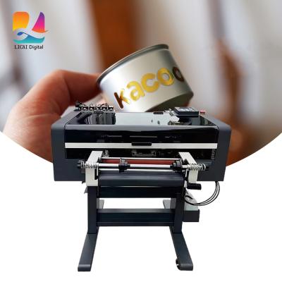 China Dtf Sticker Printing UV DTF Printer 30CM  Roll With Dual Xp600 Head Dtf Printer for sale