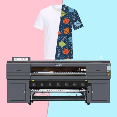 China I3200 Head Inkjet Dye Sublimation Digital Textile Printing Machine Clothing Fabrics for sale