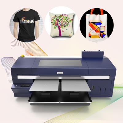 China Hot-Selling Dual Pallet DTG Textile Printing Machine Customized T-Shirt For Polos Garments for sale