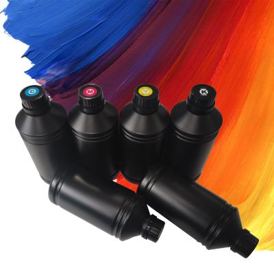 China UV Available ink ISO Certified TPU UV Ink C/M/Y/K/W/V Color Ink for sale