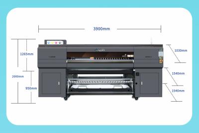 China 15 Pcs Printheads Large Format Printer Price Digital Printing Machine For Sublimation Paper for sale