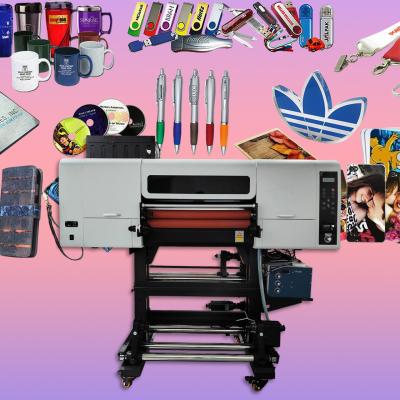 China NEW Automatic t-shirt printing machineA3 size Roll UV DTF Printer 140kg Gross Weight use UV Pigment Ink for sale