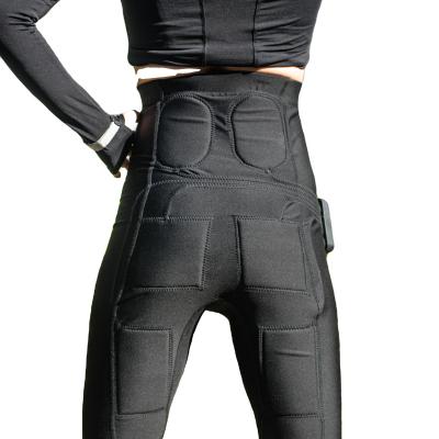 China Skin Tightening High-waisted Unique Design Women's Yoga Fitness Shorts Enhance Pelvis EMS Vaginal Tightening EMS Pants for sale