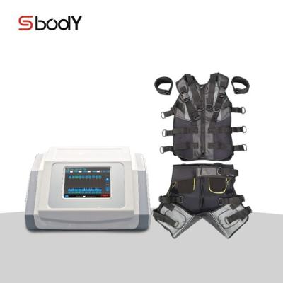 China Skin Tightening Portable Fitness Muscle Stimulator EMS Cable Suit EMS Training Vest For Body Building for sale