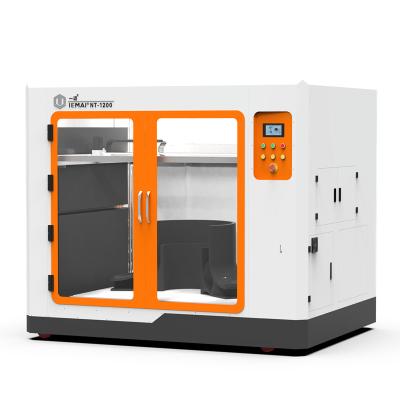 China High Quality Industrial Bed 3D Printer Machine 1200mm Passionate 3 Large Dimension 3d Printing Machine Printer with Optional 2.85mm Extruder for sale