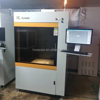 China 600mm High Speed ​​Precision Photoresist Resin 3d Printers SLA Laser Resin UV Industrial 3d Printer for sale