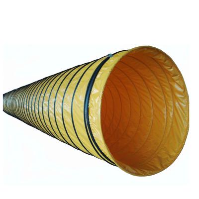 China Flexible PVC/PE PVC/PE Tunnel Portable Extracting Duct For Air Supply And Exhaust for sale