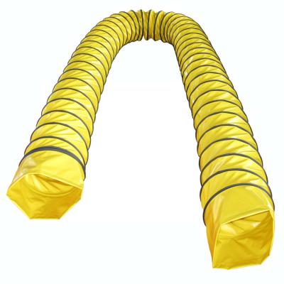 China Strong Preconditioned PVC Fire Proof Airport Air Conditioning Insulated Ducting Pipe for sale