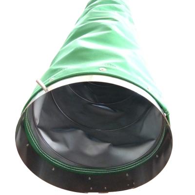 China Hotel Plastic Fire Resistant Cable Duct Polar Tubing With Tape Connection With Flange Connection for sale