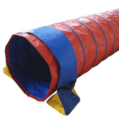 China Viable Outdoor Dog Training Agility Dog Tunnel in Blue 24