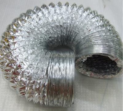 China Hot Selling Fire Resistance Aluminum Foil Polyester Flexible Duct For Air Conditioner for sale