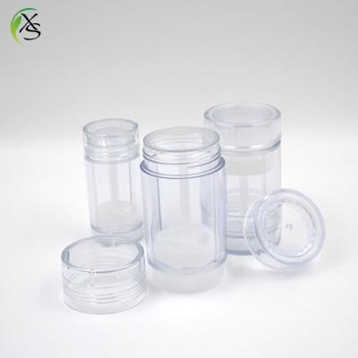 China Cosmetic Packaging Round Cosmetic Containers Empty Small Plastic Cosmetic Containers for sale