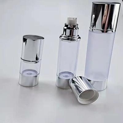 China Cosmetic Vacuum Bottle Personal Care 30ml Lotion Press Bottle for sale