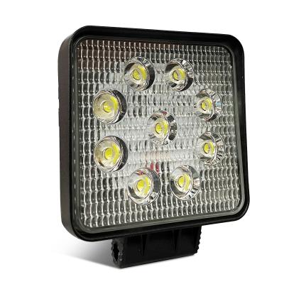 China Conpex 9 led chip IP67 4 inch Portable 27W car light 12V led work light for SUV for sale