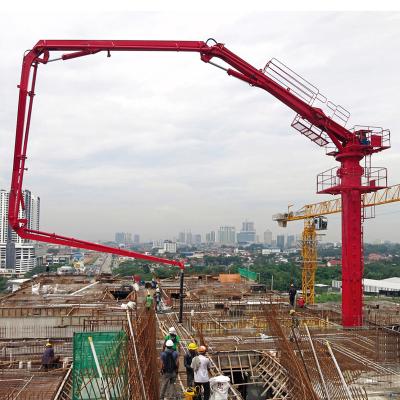 China Concrete Placing ZK 21m Floor Climbing Concrete Placing Boom concrete boom pump for sale