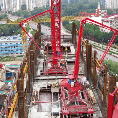 China Concrete Placing ZK Concrete machinery 32M-3 arms type hydraulic column climbing concrete placing boom prices for sale for sale