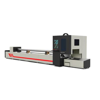 China Automated Loading ZK Easy to install Tube Fiber laser cutting machine With CE certificate for sale