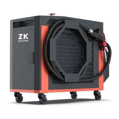 China Welding Products ZK laser welders 1500w with wire feeder hand held laser welding machine max penetration 4mm suitable for metal welding for sale