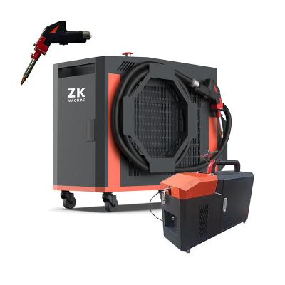 China Welding Products ZK High Quality Handheld Laser Welding Machine 1.5KW Optical Fiber Laser Welder for sale