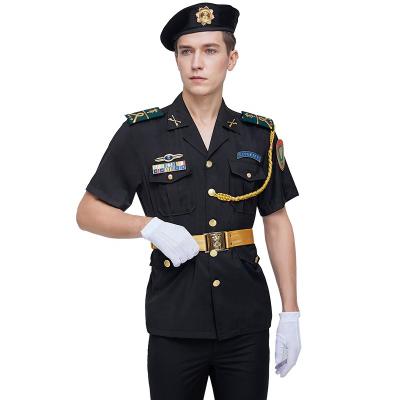 China Custom Security Guard Shirt 2021 New Design OEM Security Guard Officer Uniforms Factory Supply for sale