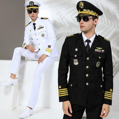 China Anti-Static Navy Uniform Army Suit Dress Office Uniform US Navy Military Officer for sale