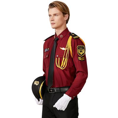 China Male Security Guard Uniform Dress Military Security Guard Uniforms Apparel for sale