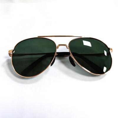 China Fashion Sunglasses Aviation Quality Men Polarized Pilot Sunglasses Optics Lenses for sale