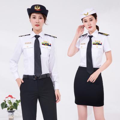 China Anti-Static Best Female Uniform Shirt Suit Security Company Guard Uniforms For Sale for sale