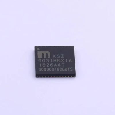 China New Original KSZ9031RNXIA QFN-48 Standard IC 1-Port GigabitEthrnt Ethernet PHY KSZ9031 Series In Stock for sale