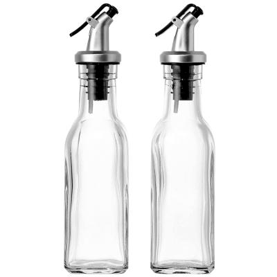 China High Quality Freshness Preservation 150ml Glass Salad Dressing Bottle Dispenser With Plastic Lid for sale