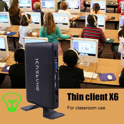 China low cost Thin Client PC 720p video Ncomputing cloud terminal with vnopn Multimedia Classroom  virtual desktops for sale