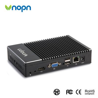 China 2018 New Arrival Fanless mini computer with AMD CPU 1450 2g ram 128g ssd wifi mini pc thin client VDI school office use for sale