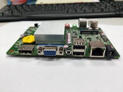 China Vnopn mini x86 AMD Motherboard with DP+VGA 2*USB3.0 4*usb2.0 Fanless mother board for sale