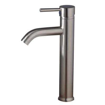 China Nanan Guanshu Ware Good Quality Low Price Sanitary Brass Metered Basin Single Cold Single Large Cold Faucet Faucets Nanan Guanshu for sale