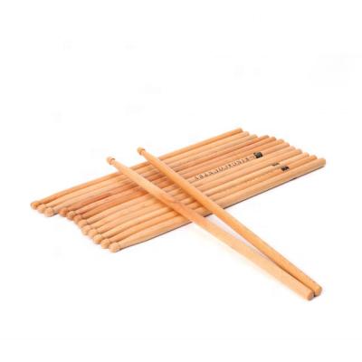 China New Factory Popular Supply Oak Wooden Drum Sticks Percussion Instrument Accessories 5A 5B 7A 2B 5C 3A for sale