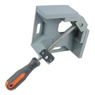 China 90 Degree Aluminum Alloy Corner Clamp Woodworking Corner Clamp Single Handle for sale