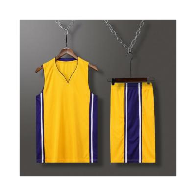 China Antibacterial Custom Basketball Tank Tops Men's Basketball Sport Vest Sleeveless Top Majestic Net Wear Only for sale