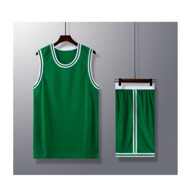 China Antibacterial Mens Basketball Tops Blank Sports Basketball Shirt Tank Top Majestic Net Wear Only for sale