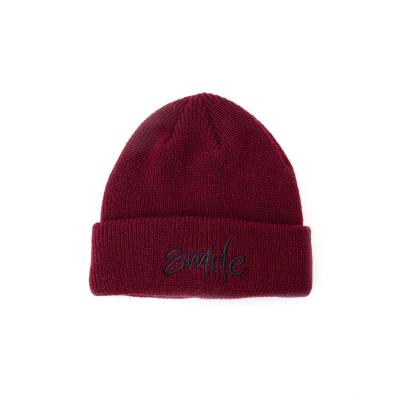 China breathable & Factory Cheap Winter Hat Waterproof Printing Jacquard Knitted Custom Hat Embroidery Beanie for sale