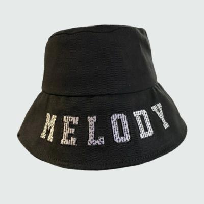 China Professional Custom Embroidered Outdoor Sun Hat Women's Casual High Quality Luxury Bucket Hat Letter Fisherman's Hat for sale