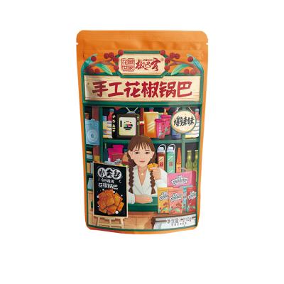 China Instant Rice Chips Fry Supermarket Grain Snack Crispy Chips With Bag Packaging Delicious Chinese Snacks Japanese Konjac Chips for sale