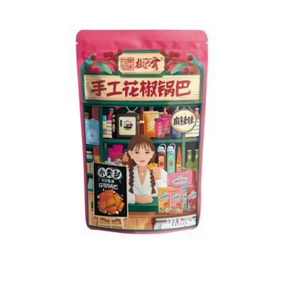 China Instant Fries Chinese Spicy Crunchy Rice Crust Snacks Healthy Tea Time Cookies Freezed Dried Snack Chips KONJAC CHIPS Assorted for sale