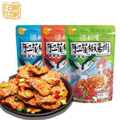 China Huajiaoshijia Bean Food Wholesale Prices Famous Chinese Brand Snacks Vegan Meat Asian Low Fat Spicy Flavor Handmade for sale