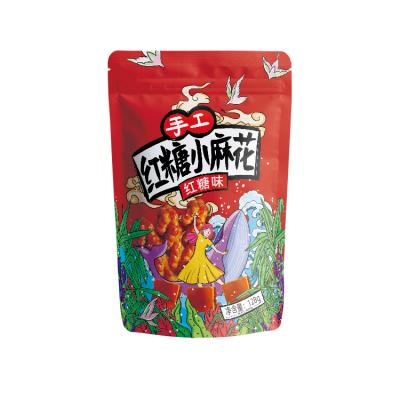 China Konjac Pepper Potato Dough Salt Fried Twist Organic Food Instant Small Fried Twist Pastry Rice Crakers Snacks Flavors for sale