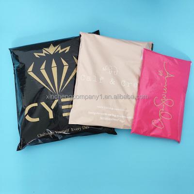 China Mailing Bag With Handle/Mailing Bag With Black Pocket Messenger Bag Plastic Mailing Envelope Clothing Custom Logo Custom Logo Packaging Mailing Bags for sale