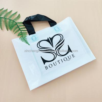 China Custom Size Logo Moisture Proof PE Wholesales Shopping Bags Packing Bag Plastic Shopping Plastic Bag for sale