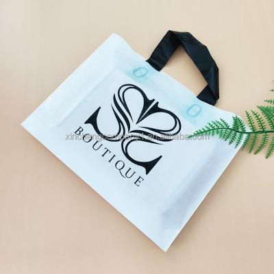 China High Quality Custom Size Color Logo Moisture Proof Shopping Bag With Logo Gift Bag Shopping Plastic Shopping Bag for sale